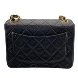 シャネル CHANEL ミニマトラッセ A01115 1番台 ブラック GD金具 ラムスキン レディース ショルダーバッグ