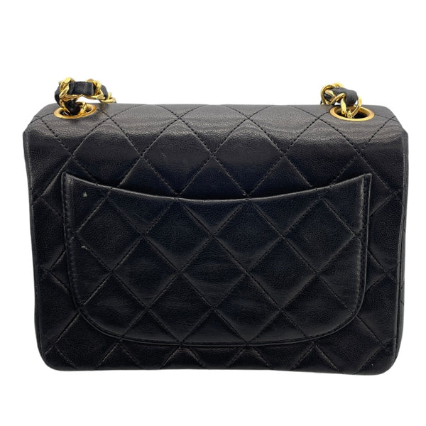 シャネル CHANEL ミニマトラッセ A01115 1番台 ブラック GD金具 ラムスキン レディース ショルダーバッグ