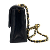 シャネル CHANEL ミニマトラッセ A01115 1番台 ブラック GD金具 ラムスキン レディース ショルダーバッグ