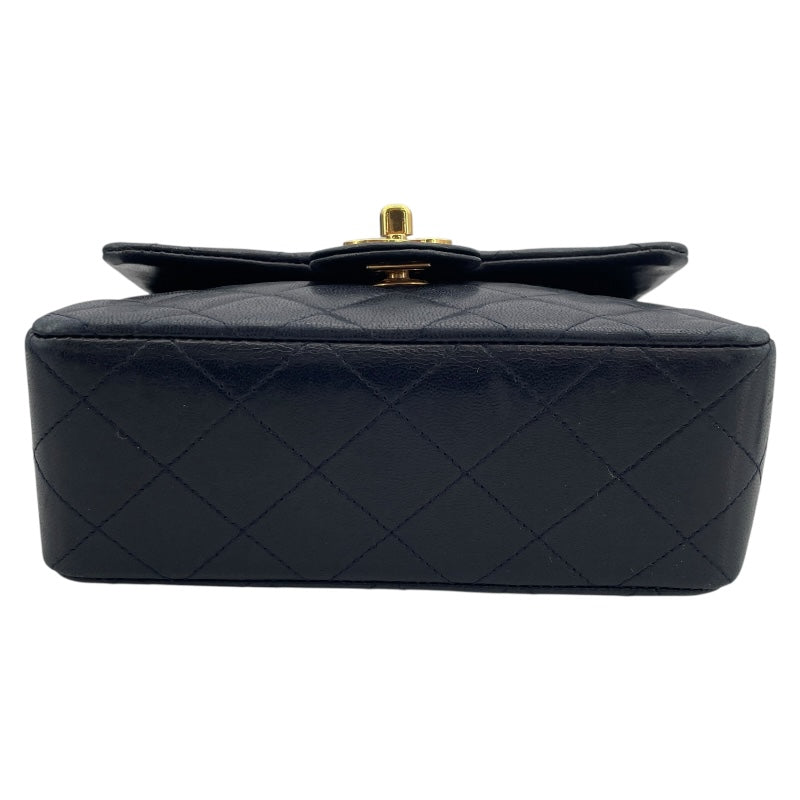 シャネル CHANEL ミニマトラッセ18 A01115 1番台 ネイビー GD