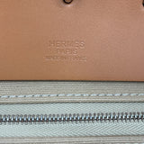 エルメス HERMES エールジップキャビン50 B刻 ベージュ ブラウン シルバー金具 トワル ユニセックス ハンドバッグ