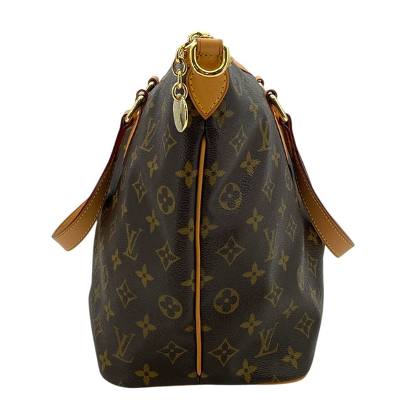 ルイ・ヴィトン LOUIS VUITTON パレルモPM M40145 ブラウン モノグラムキャンバス レディース ハンドバッグ