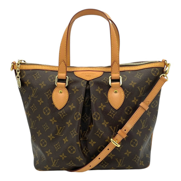 ルイ・ヴィトン LOUIS VUITTON パレルモPM M40145 ブラウン モノグラムキャンバス レディース ハンドバッグ