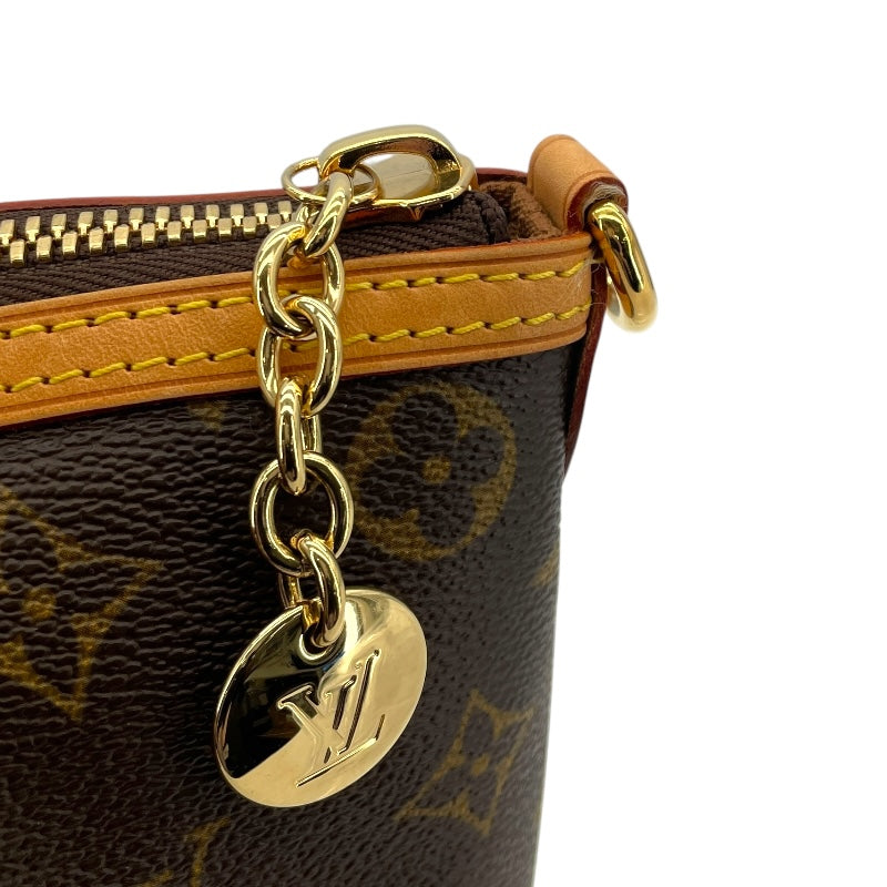 ルイ・ヴィトン LOUIS VUITTON パレルモPM M40145 ブラウン モノグラムキャンバス レディース ハンドバッグ