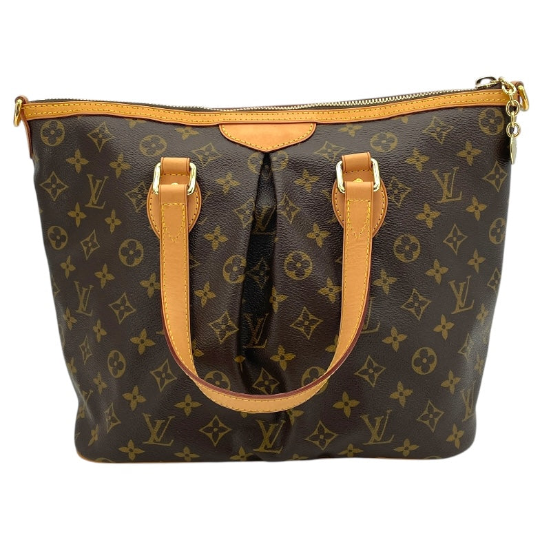 ルイ・ヴィトン LOUIS VUITTON パレルモPM M40145 ブラウン モノグラムキャンバス レディース ハンドバッグ