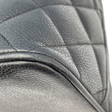 シャネル CHANEL 復刻トート A01804　 ブラック　ゴールド金具 キャビアスキン レディース トートバッグ