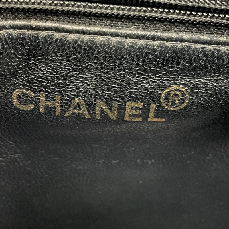 シャネル CHANEL 復刻トート A01804　 ブラック　ゴールド金具 キャビアスキン レディース トートバッグ