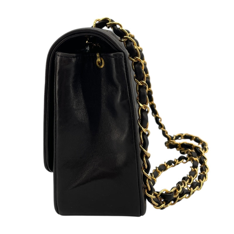 シャネル CHANEL ダイアナ25 A01165 2番台 ブラック GD金具