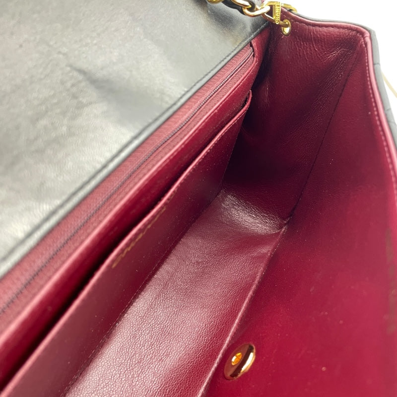 シャネル CHANEL ダイアナ25 A01165 2番台 ブラック GD金具