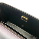 シャネル CHANEL ミニマトラッセ18 A35200 メタリックパープル GD金具 キャビアスキン レディース ショルダーバッグ