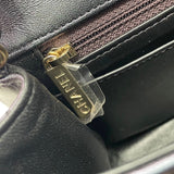 シャネル CHANEL ミニマトラッセ18 A35200 メタリックパープル GD金具 キャビアスキン レディース ショルダーバッグ