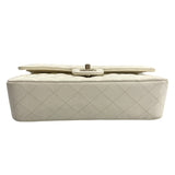 シャネル CHANEL マトラッセ25 A01112 26番台 ホワイト GD金具 キャビアスキン レディース ショルダーバッグ