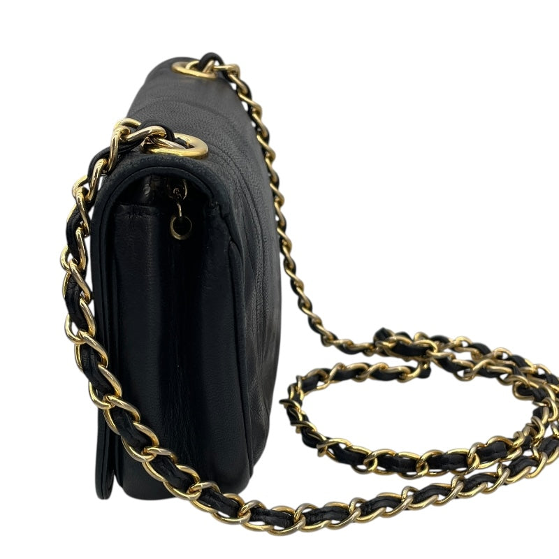 シャネル CHANEL ココマークチェーンショルダー 0番台 ブラック
