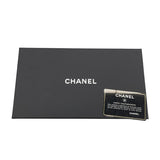 シャネル CHANEL カンボンラインウォレット A50077 ブラック SV金具 ラムスキン/エナメル レディース 長財布