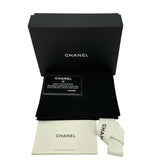 シャネル CHANEL ココマーク Vステッチ スモールウォレット AP0231 24番台 ブラック シルバー金具 キャビアスキン レディース 三つ折り財布