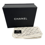 シャネル CHANEL マトラッセ25 A01112 18番台 ベージュ SV金具 キャビアスキン レディース ショルダーバッグ
