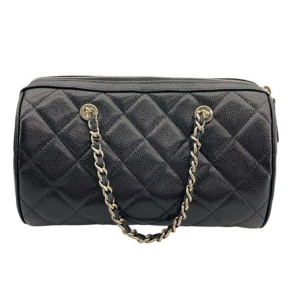 シャネル CHANEL マトラッセ2WAY ミニチェーンショルダー AP4474 ブラック GD金具 キャビアスキン レディース ショルダーバッグ