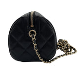 シャネル CHANEL マトラッセ2WAY ミニチェーンショルダー AP4474 ブラック GD金具 キャビアスキン レディース ショルダーバッグ