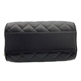 シャネル CHANEL マトラッセ2WAY ミニチェーンショルダー AP4474 ブラック GD金具 キャビアスキン レディース ショルダーバッグ