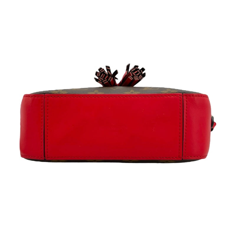 ルイ・ヴィトン LOUIS VUITTON サントンジュ M43556 ブラウン レッド