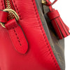 ルイ・ヴィトン LOUIS VUITTON サントンジュ M43556 ブラウン レッド モノグラム レディース ショルダーバッグ