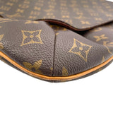 ルイ・ヴィトン LOUIS VUITTON ミュゼット M51256 ブラウン モノグラム・キャンバス レディース ショルダーバッグ