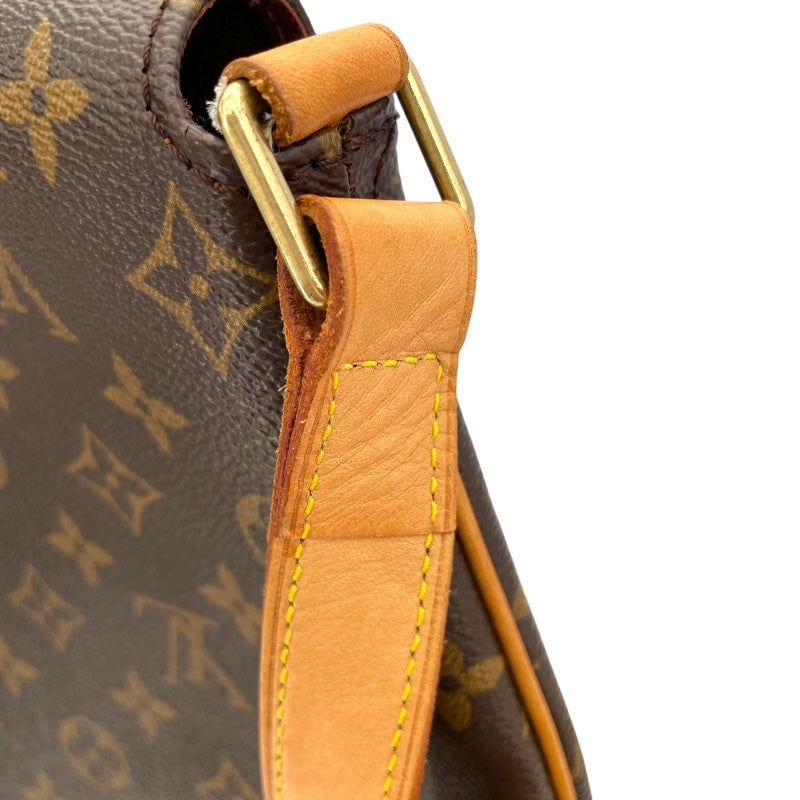 ルイ・ヴィトン LOUIS VUITTON ミュゼット M51256 ブラウン モノグラム・キャンバス レディース ショルダーバッグ