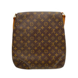 ルイ・ヴィトン LOUIS VUITTON ミュゼット M51256 ブラウン モノグラム・キャンバス レディース ショルダーバッグ