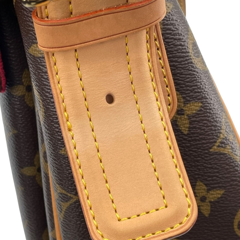 ルイ・ヴィトン LOUIS VUITTON ヴィバ・シテGM M51163 ブラウン モノグラム レディース ハンドバッグ