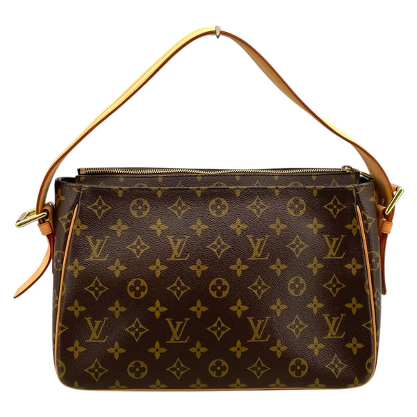 ルイ・ヴィトン LOUIS VUITTON ヴィバ・シテGM M51163 ブラウン モノグラム レディース ハンドバッグ