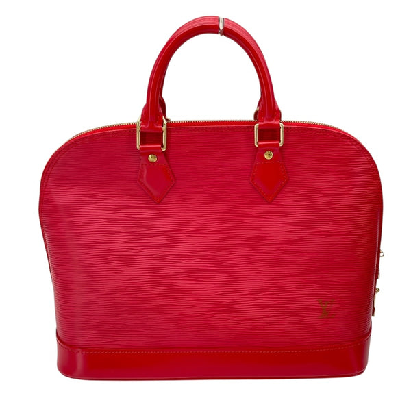 ルイ・ヴィトン LOUIS VUITTON アルマ M52147 レッド エピ ユニセックス ハンドバッグ