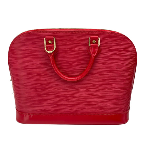 ルイ・ヴィトン LOUIS VUITTON アルマ M52147 レッド エピ ユニセックス ハンドバッグ