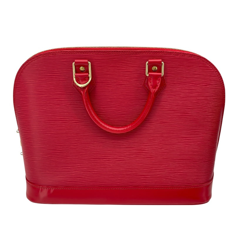 ルイ・ヴィトン LOUIS VUITTON アルマ M52147 レッド エピ ユニセックス ハンドバッグ