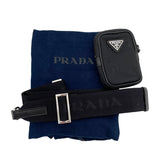 プラダ PRADA Re-Nylon ショルダーバッグ 2VH113 ブラック  ナイロン レディース ショルダーバッグ