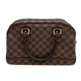 ルイ・ヴィトン LOUIS VUITTON ドゥオモ N60008 ブラウン ダミエキャンバス レディース ハンドバッグ