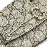 グッチ GUCCI ホースビット1955 774209 ベージュ×ブラウン GGスプリーム レディース ショルダーバッグ