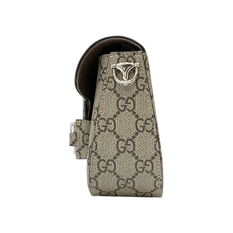グッチ GUCCI ホースビット1955 774209 ベージュ×ブラウン GGスプリーム レディース ショルダーバッグ