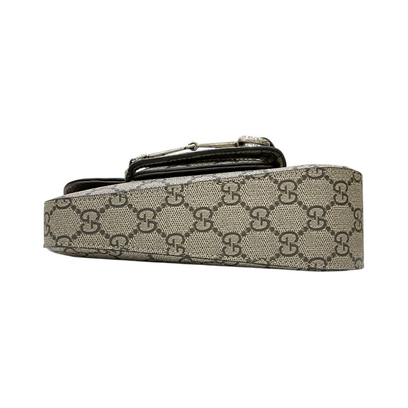 グッチ GUCCI ホースビット1955 774209 ベージュ×ブラウン GGスプリーム レディース ショルダーバッグ