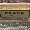 プラダ PRADA サフィアーノ リュクス B2442B ピンク/ホワイト サフィアーノ レディース ショルダーバッグ