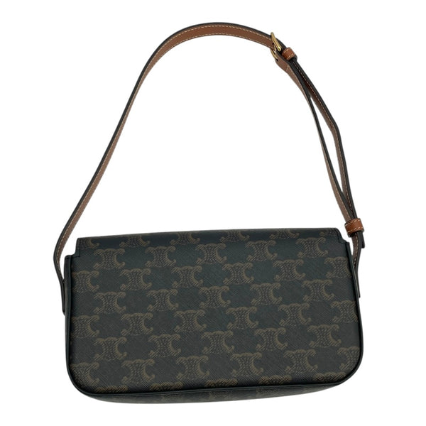 セリーヌ CELINE ショルダーバッグ クロード 194142 ブラウン トリオンフキャンバス レディース ショルダーバッグ