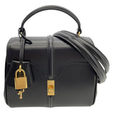 セリーヌ CELINE セーズ ミニ 197983 ブラック レザー レディース ショルダーバッグ