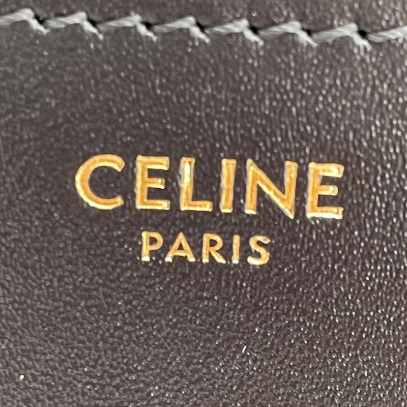 セリーヌ CELINE セーズ ミニ 197983 ブラック レザー レディース ショルダーバッグ