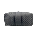 ルイ・ヴィトン LOUIS VUITTON キーポル・バンドリエール45 N41418 ブラック ダミエ・グラフィット メンズ ボストンバッグ
