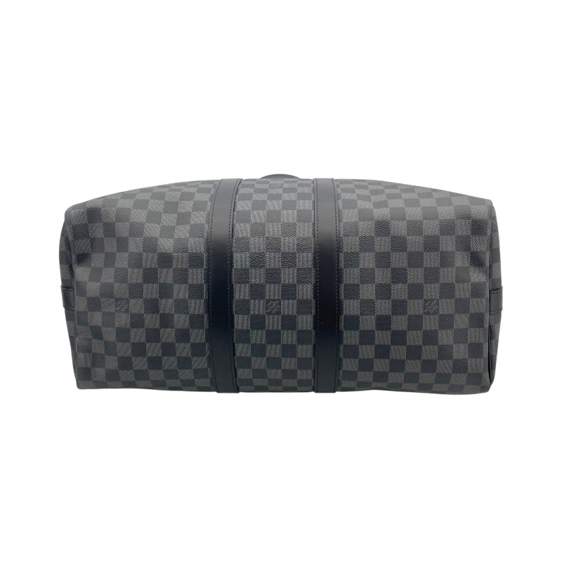 ルイ・ヴィトン LOUIS VUITTON キーポル・バンドリエール45 N41418 ブラック ダミエ・グラフィット メンズ ボストンバッグ