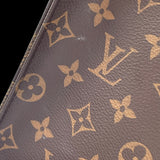 ルイ・ヴィトン LOUIS VUITTON オンザゴーGM M45320 ブラウン モノグラム・ジャイアント・リバース ユニセックス トートバッグ