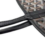 ゴヤール GOYARD サンルイGM ブラック PVCコーティングキャンバス レディース トートバッグ