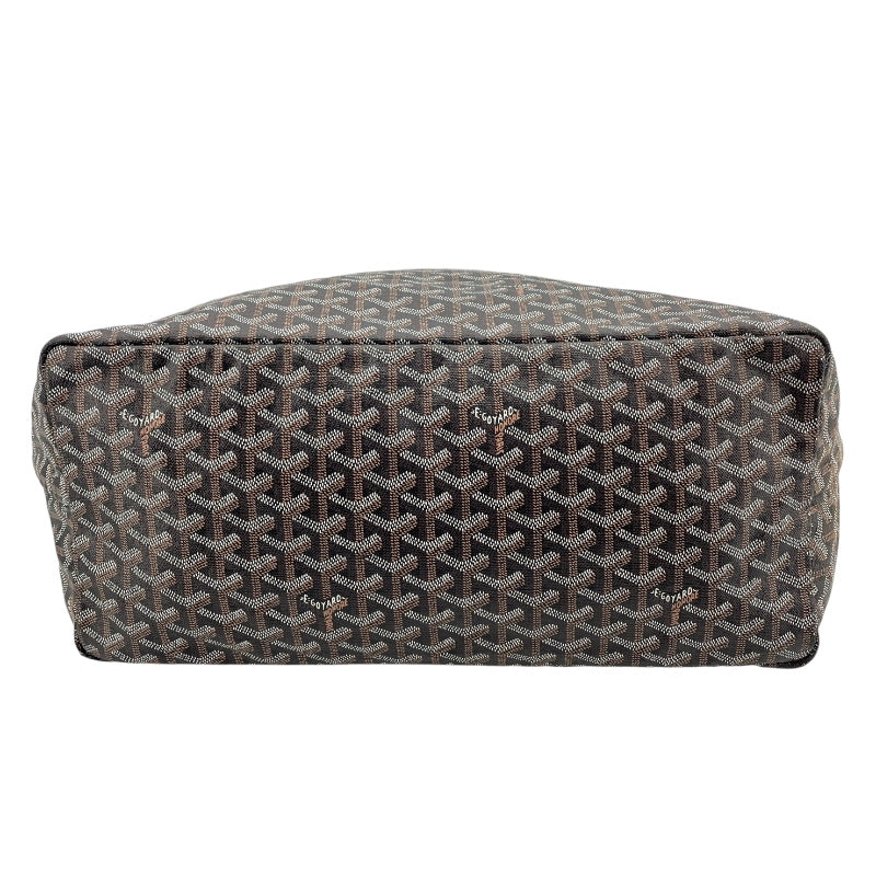 ゴヤール GOYARD トートバッグ サンルイGM ブラック/ブラウン PVC GOYARD/ゴヤール】 サンルイGM トートバッグ PVC/レザー