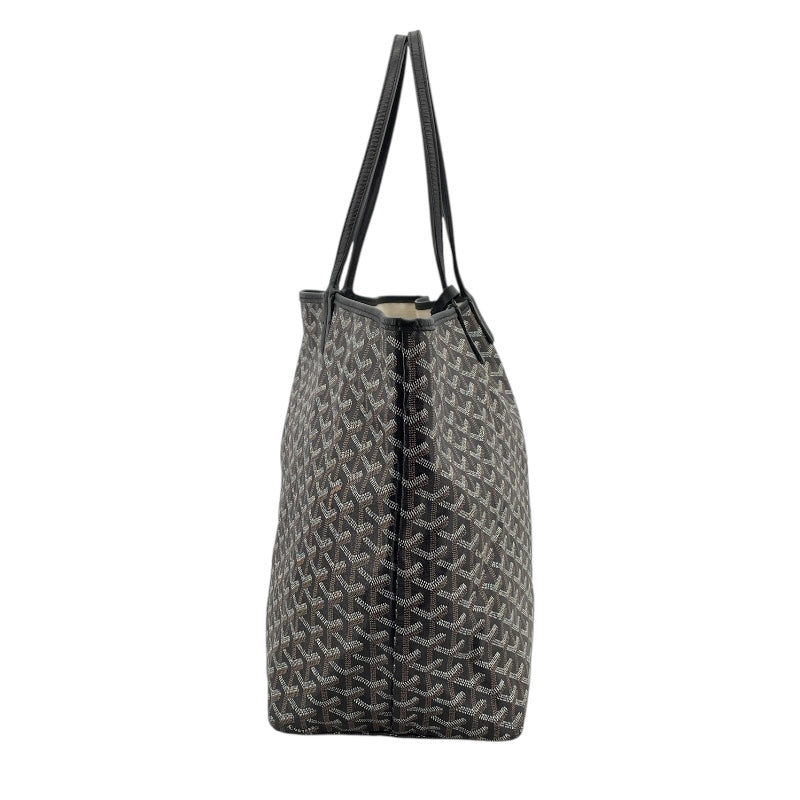 ゴヤール GOYARD サンルイGM ブラック PVCコーティング