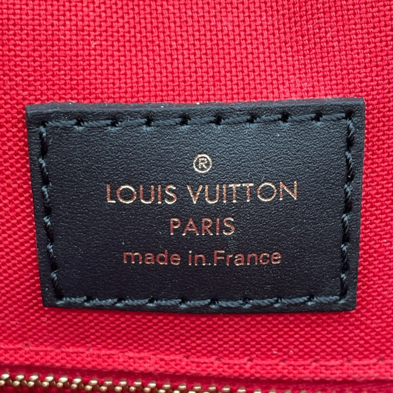 ルイ・ヴィトン LOUIS VUITTON オンザゴー MM M45321 ブラウン モノグラム・ジャイアント リバース レディース ハンドバッグ