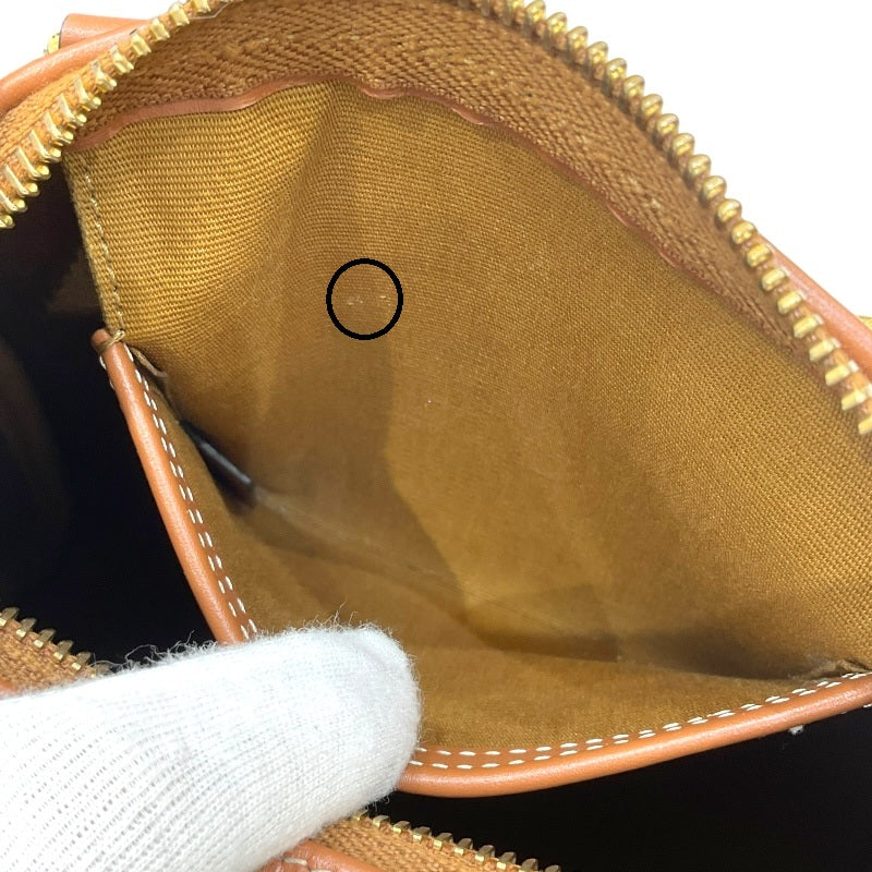 セリーヌ CELINE スモール ボストン 113772 タン トリオンフキャンバス レディース ハンドバッグ